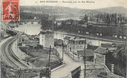 CPA FRANCE 92 "Meudon, Panorama pris du Bas Meudon"