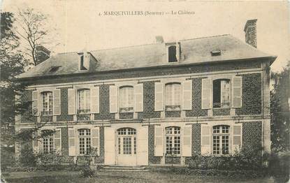 CPA FRANCE 80 "Marquivillers, Le château".