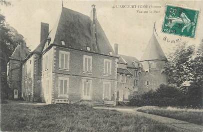 CPA FRANCE 80 "Liancourt Fosse, Vue sur le parc".