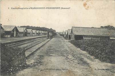 CPA FRANCE 80 "Hargicourt Pierrepont, Centre hospitalier".