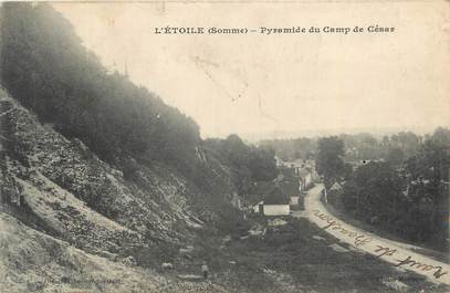 CPA FRANCE 80 "L'Etoile, Pyramide du camp de César".