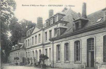 CPA FRANCE 80 "Guyencourt, Le château".