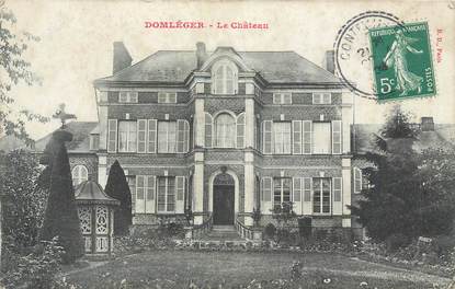 CPA FRANCE 80 "Domléger, Le château".