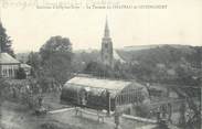 80 Somme CPA FRANCE 80 "Environs d'Aily sur Noye, La terrasse du château de Guyencourt".