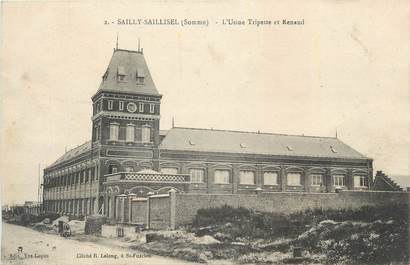 CPA FRANCE 80 "Sailly Saillissel, L'usine Tripette et Renaud".