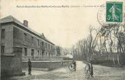 80 Somme CPA FRANCE 80 "Saint Quentin la Motte Croix au Bailly, Carrefour de la Mare".