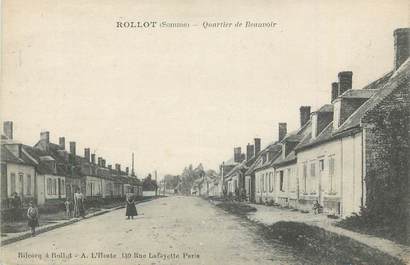 CPA FRANCE 80 "Rollot, Quartier de Beauvoir".