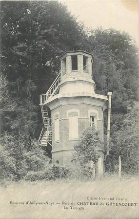 CPA FRANCE 80 "Environs d'Aily sur Noye, Parc du château de Guyencourt".