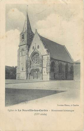 CPA FRANCE 80 " La Neuville les Corbie, L'église".