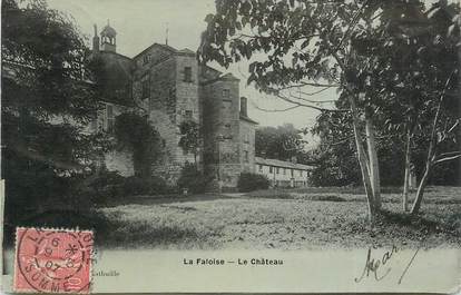 CPA FRANCE 80 "La Faloise, Le château".
