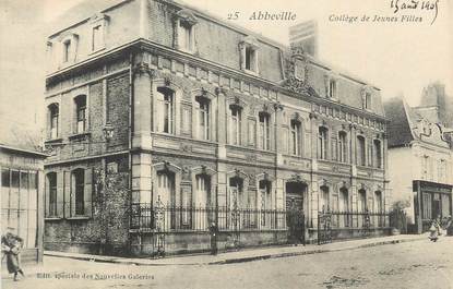 CPA FRANCE 80 "Abbeville, Collège de jeunes filles".