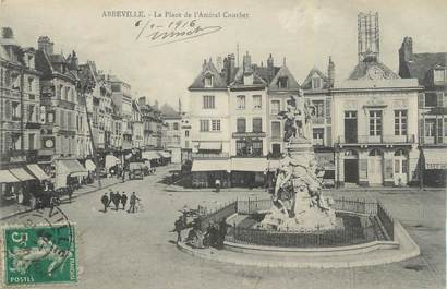 CPA FRANCE 80 "Abbeville,La place de l'Amiral Courbet ".