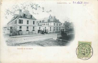 CPA FRANCE 80 "Abbeville, Caserne de Cavalerie".