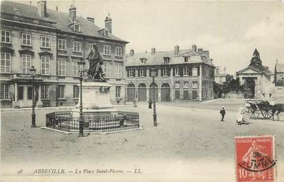 CPA FRANCE 80 "Abbeville, La place St Pierre".