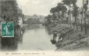 80 Somme CPA FRANCE 80 "Abbeville, Vue sur le pont neuf".