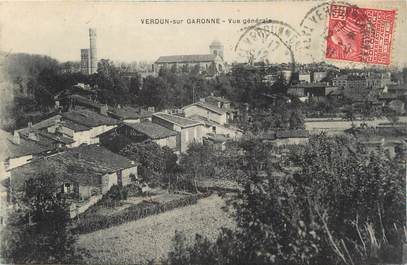 CPA FRANCE 82 "Verdun sur Garonne, Vue générale".