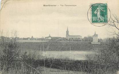 CPA FRANCE 82 "Mas Grenier, Vue panoramique".