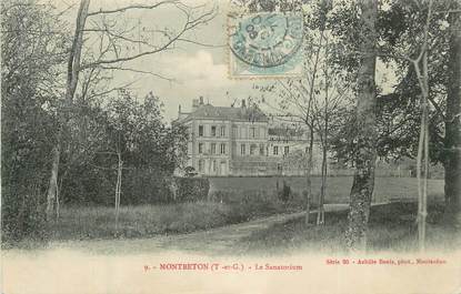 CPA FRANCE 82 "Montbeton, Le sanatorium".