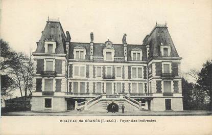CPA FRANCE 82 "Granès, Le château, foyer des indirectes".