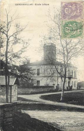 CPA FRANCE 82 " Garganvillar, Ecole laïque".