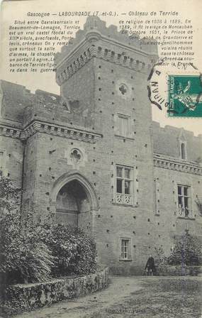 CPA FRANCE 82 " Labourgade, Château de Terride".