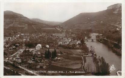 CPSM FRANCE 82 " St Antonin Noble Val, Vue générale" .