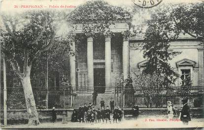 CPA FRANCE 66 "Perpignan, Palais de Justice".