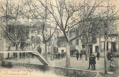 CPA FRANCE 66 "Cerbère, La place ".