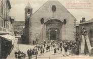 66 PyrÉnÉe Orientale CPA FRANCE 66 "Mont Louis, La place, l'église et le monument Dagobert".