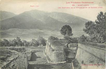 CPA FRANCE 66 "Mont Louis, Les remparts de la citadelle'"