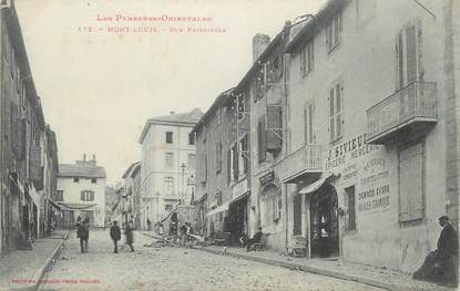 CPA FRANCE 66 "Mont Louis, Rue principale".
