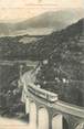 66 PyrÉnÉe Orientale CPA FRANCE 66 "Mont Louis, Arrivée d'un train sur le viaduc de la Cabanasse". / TRAIN