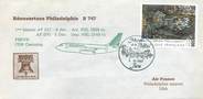 1 Er Vol LETTRE 1 ER VOL / FRANCE "Parsi, Philadelphie, 5 décembre 1987"