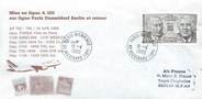 1 Er Vol LETTRE 1 ER VOL / FRANCE "Paris Dusseldorf Berlin, 18 avril 1988"