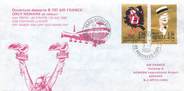 1 Er Vol LETTRE 1 ER VOL / FRANCE "Paris Newark, 3 juillet 1990"