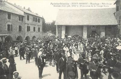 CPA FRANCE 66 "Font Romeu, Ermitage, Procession de la Vierge Noire".