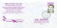 1 Er Vol LETTRE 1 ER VOL / FRANCE "Paris Manchester, A320, 26 mars 1990"