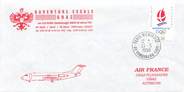 1 Er Vol LETTRE 1 ER VOL / FRANCE "Paris Graz, 24 mars 1990"