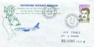 1 Er Vol LETTRE 1 ER VOL / FRANCE "Paris / Bologne, 27 aout 1990"