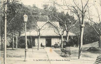 CPA FRANCE 66 "Le Boulou, La source".