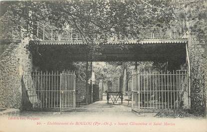 CPA FRANCE 66 "Le Boulou, Source Clémentine et St Martin".