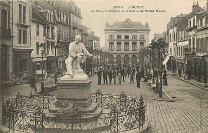 CPA FRANCE 56 "Lorient, Le Cours de la Bôve"