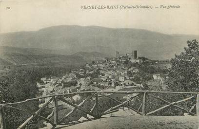 CPA FRANCE 66 "Vernet les Bains, Vue générale".