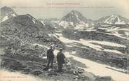 66 PyrÉnÉe Orientale CPA FRANCE 66 "Massif du Carlitte, Le pic de Carlitte vu au-dessus de l'étang de Lanoux".