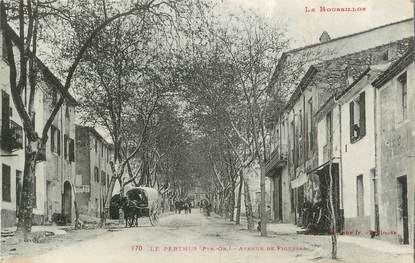 CPA FRANCE 66 " Le Perthus, Avenue de Figuaras".