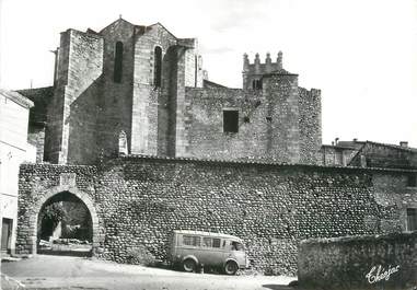 CPSM FRANCE 66 "Ile sur Tet, Remparts et portal de la Fount".