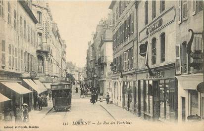 CPA FRANCE 56 "Lorient, La rue des Fontaines"