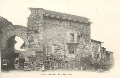 CPA FRANCE 74 "Yvoire, Les remparts".