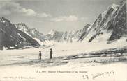 74 Haute Savoie CPA FRANCE 74 "Argentière, Le glacier et les Courtes".