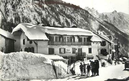 CPSM FRANCE 74 "Argentière, Les hôtels en hiver".